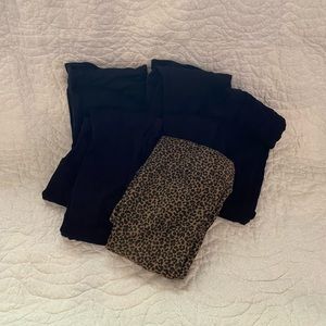 Bundle: Maternity tights all size medium various brands